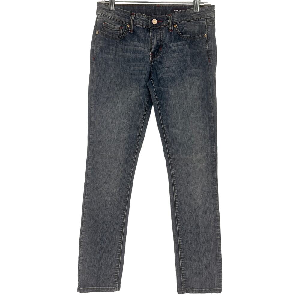 Vigoss Women's Straight Leg Blue Jeans Size 5/6